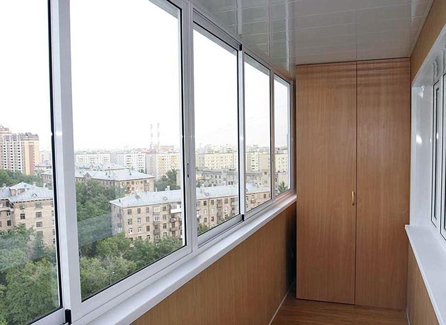 Холодное остекление балконов и лоджий Красногорск