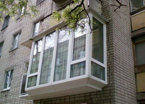 Полное остекление балкона от пола до потолка Красногорск