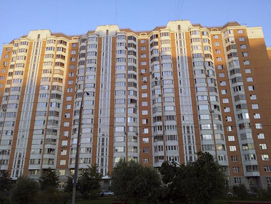 Остекление балконов и лоджий в доме серии П44Т Красногорск