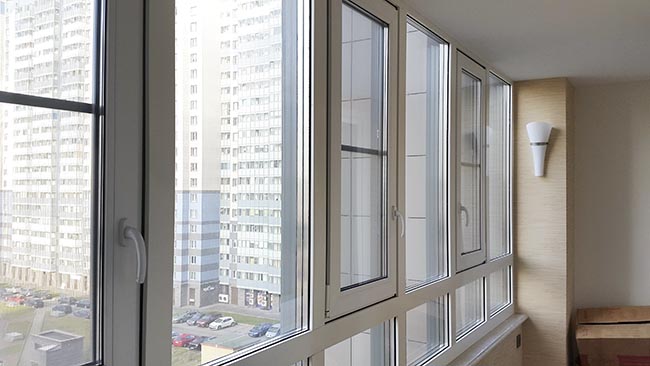 Металлопластиковое остекление балконов Красногорск